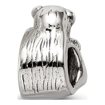 Sterling Silver Mama Baby Monkey Bead – view 7