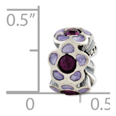 Sterling Silver Crystal Bead – view 5