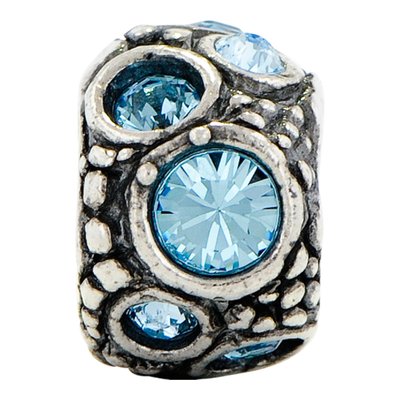 Sterling Silver Crystal Bead