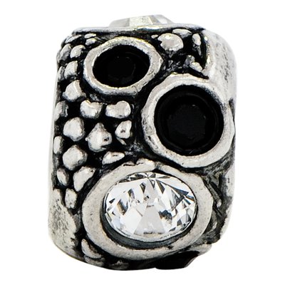 Sterling Silver Crystal Bead