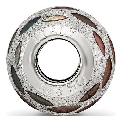 Sterling Silver Velvet Black Bead – view 4