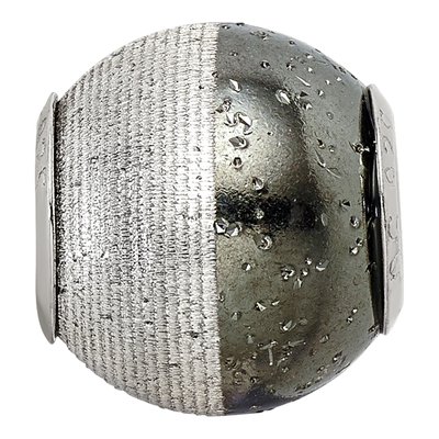 Sterling Silver Black Sparkle Bead – view 7