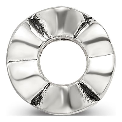 Sterling Silver Kids Heart Bead – view 4