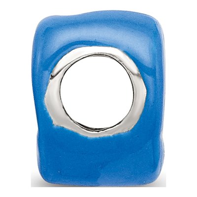 Sterling Silver Kids Sun Heart Bead – view 4
