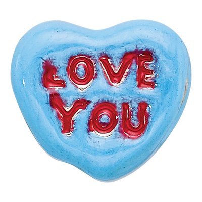 Sterling Silver Kids 'love You' Heart Bead – view 6