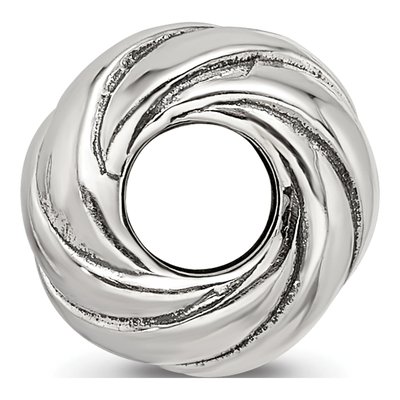 Sterling Silver Bali-Style Bead – view 4