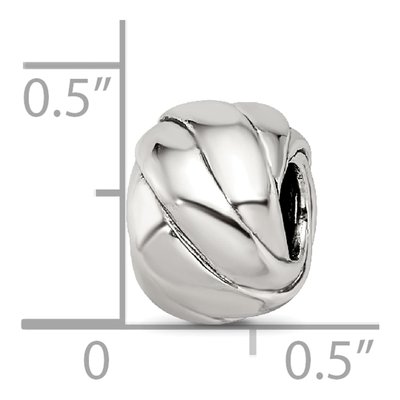 Sterling Silver Bali-Style Bead – view 5