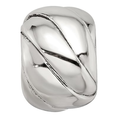 Sterling Silver Bali-Style Bead – view 6