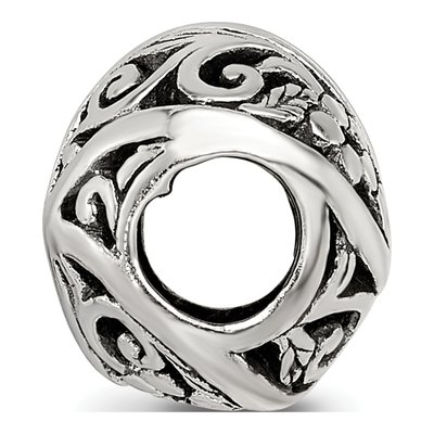 Sterling Silver Bali Bead – view 4