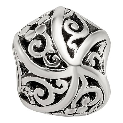 Sterling Silver Bali Bead – view 5
