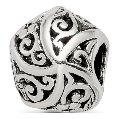 Sterling Silver Bali Bead