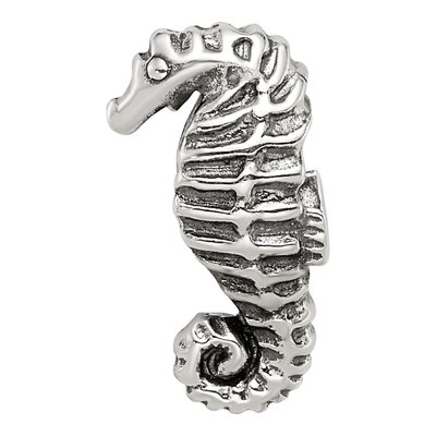 Sterling Silver Seahorse Bead – view 4