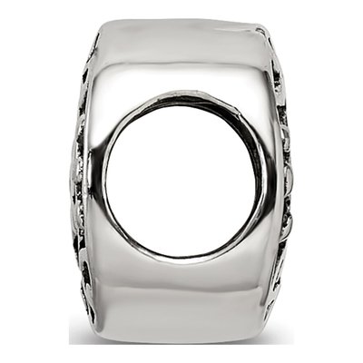 Sterling Silver Love Bead – view 4