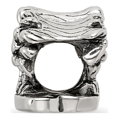 Sterling Silver Palm Trees Bead – view 4