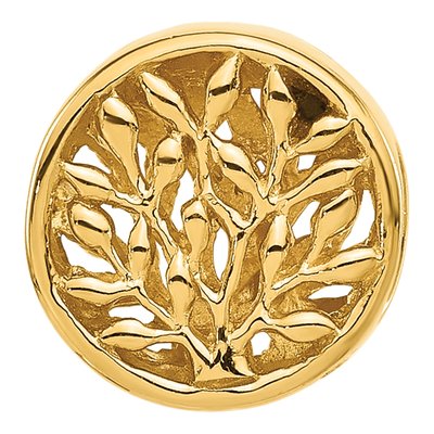 Gold-Plated Sterling Silver Tree of Life Bead – view 4