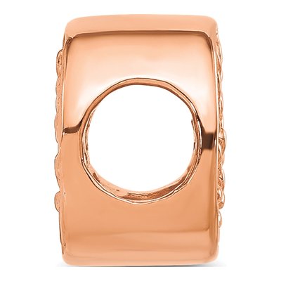 Rose Gold-Plated Sterling Silver Tree of Life Bead – view 3