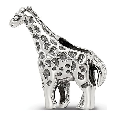 Sterling Silver Giraffe Bead