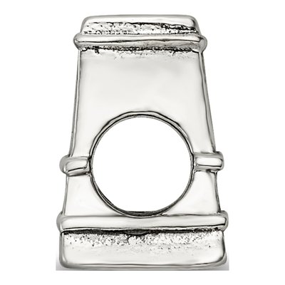 Sterling Silver Eiffel Tower Bead – view 4