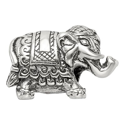 Sterling Silver Elephant Bead – view 4