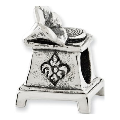 Sterling Silver Phonograph Bead