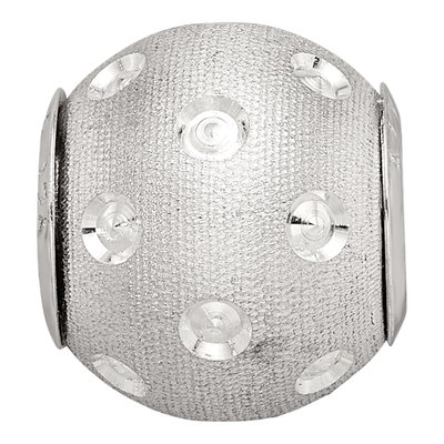 Sterling Silver Diamond-Cut Bead – view 7