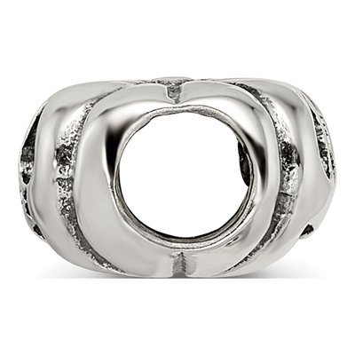 Sterling Silver Jack O'lantern Bead – view 4
