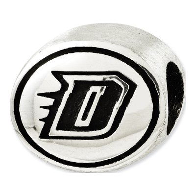 Sterling Silver DePaul University Bead