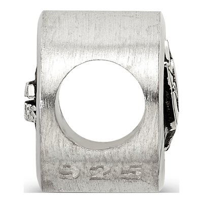 Sterling Silver Arizona Cardinals Enamel Bead – view 4
