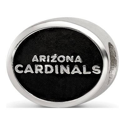 Sterling Silver Arizona Cardinals Enamel Bead – view 8