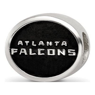 Sterling Silver Atlanta Falcons Enamel Bead – view 8