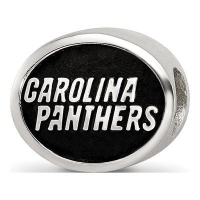 Sterling Silver Carolina Panthers Bead – view 8