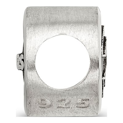 Sterling Silver Chicago Bears Enameled Bead – view 4