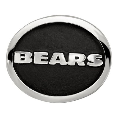 Sterling Silver Chicago Bears Enameled Bead – view 5
