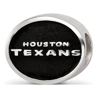 Sterling Silver Houston Texans Enamel Bead – view 8
