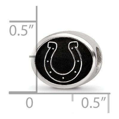 Sterling Silver Indianapolis Colts Bead – view 7