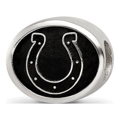 Sterling Silver Indianapolis Colts Bead