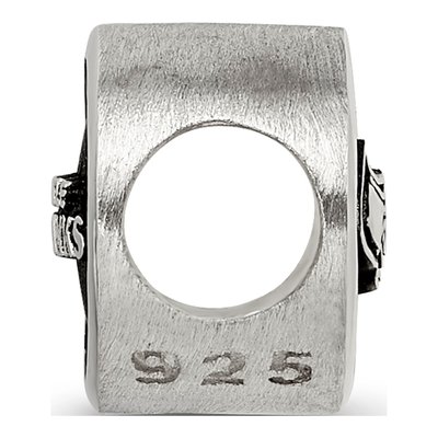 Sterling Silver Seattle Seahawks Enamel Bead – view 4