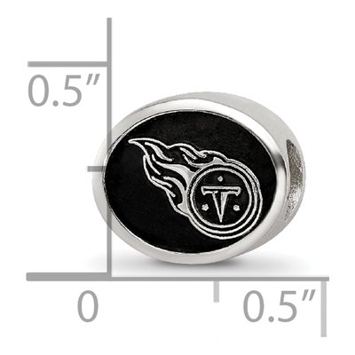 Sterling Silver Tennessee Titans Bead – view 7
