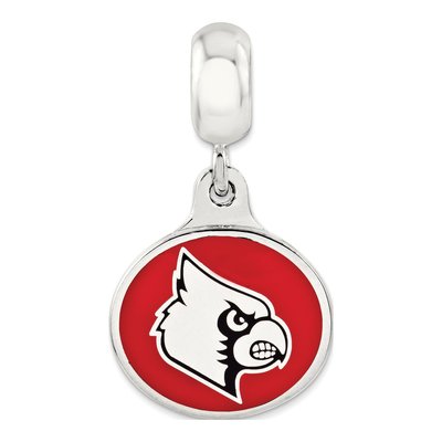 Sterling Silver Louisville Enamel Dangle Bead – view 4