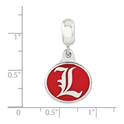 Sterling Silver Louisville Enamel Dangle Bead – view 5