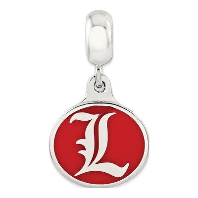Sterling Silver Louisville Enamel Dangle Bead