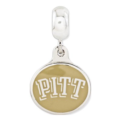 Sterling Silver Pitt Enamel Dangle Bead – view 4