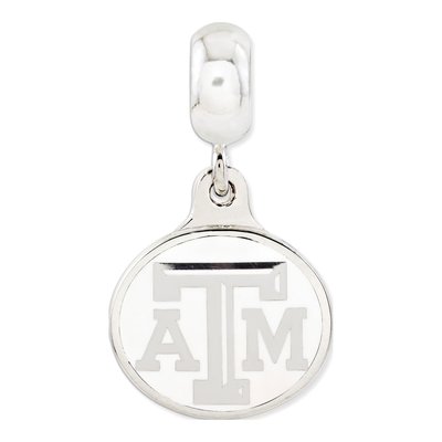 Sterling Silver Texas A&m Dangle Bead – view 4