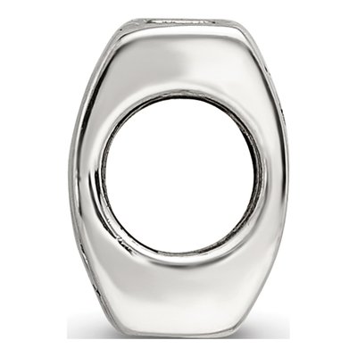 Sterling Silver Ace Card Bead – view 4