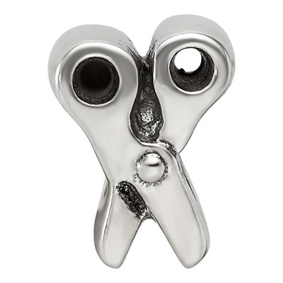 Sterling Silver Scissors Bead – view 5