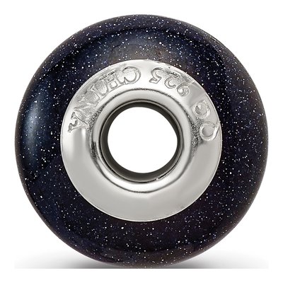 Sterling Silver Blue Sand Bead – view 4