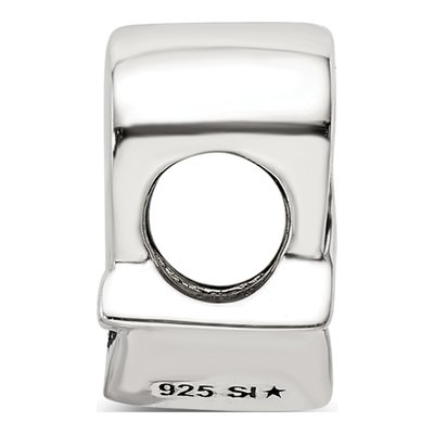 Sterling Silver Adoption Symbol Bead – view 4