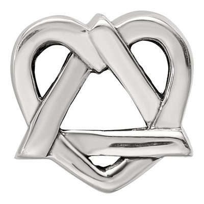 Sterling Silver Adoption Symbol Bead – view 5