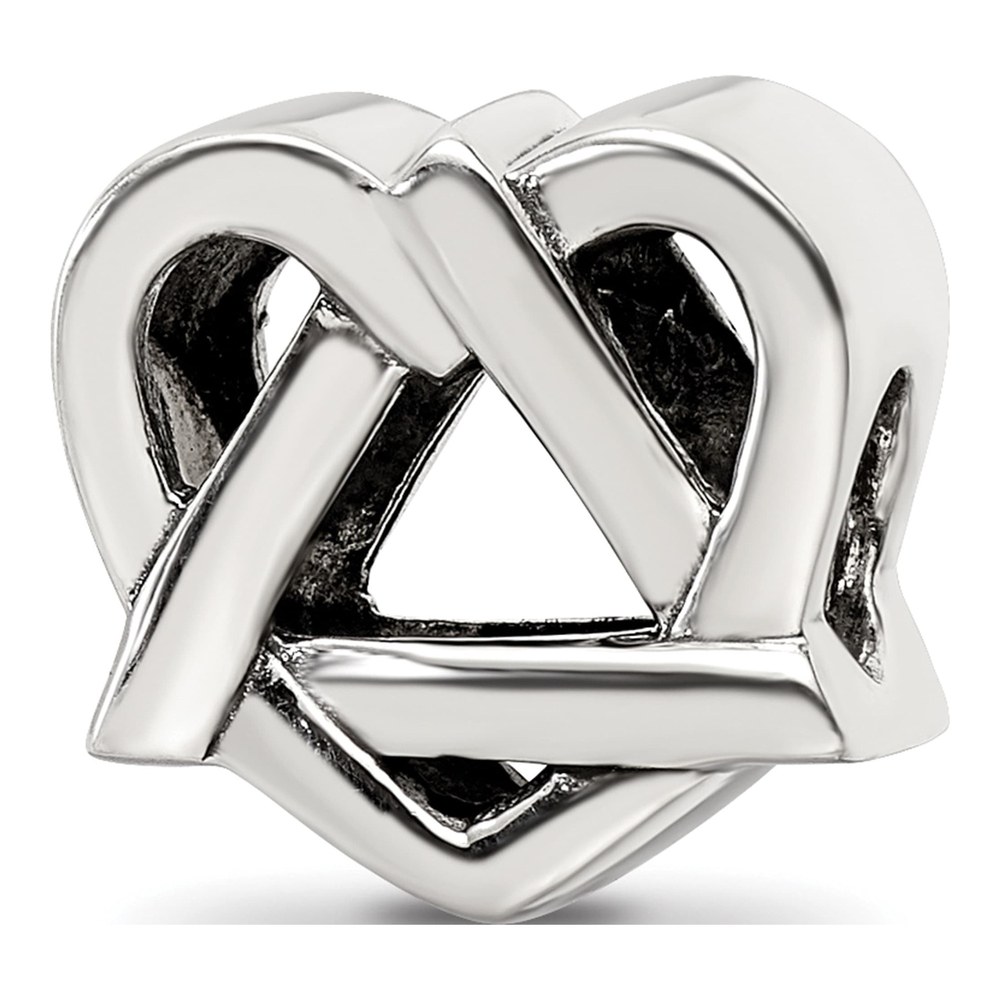 Sterling Silver Adoption Symbol Bead