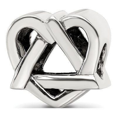 Sterling Silver Adoption Symbol Bead